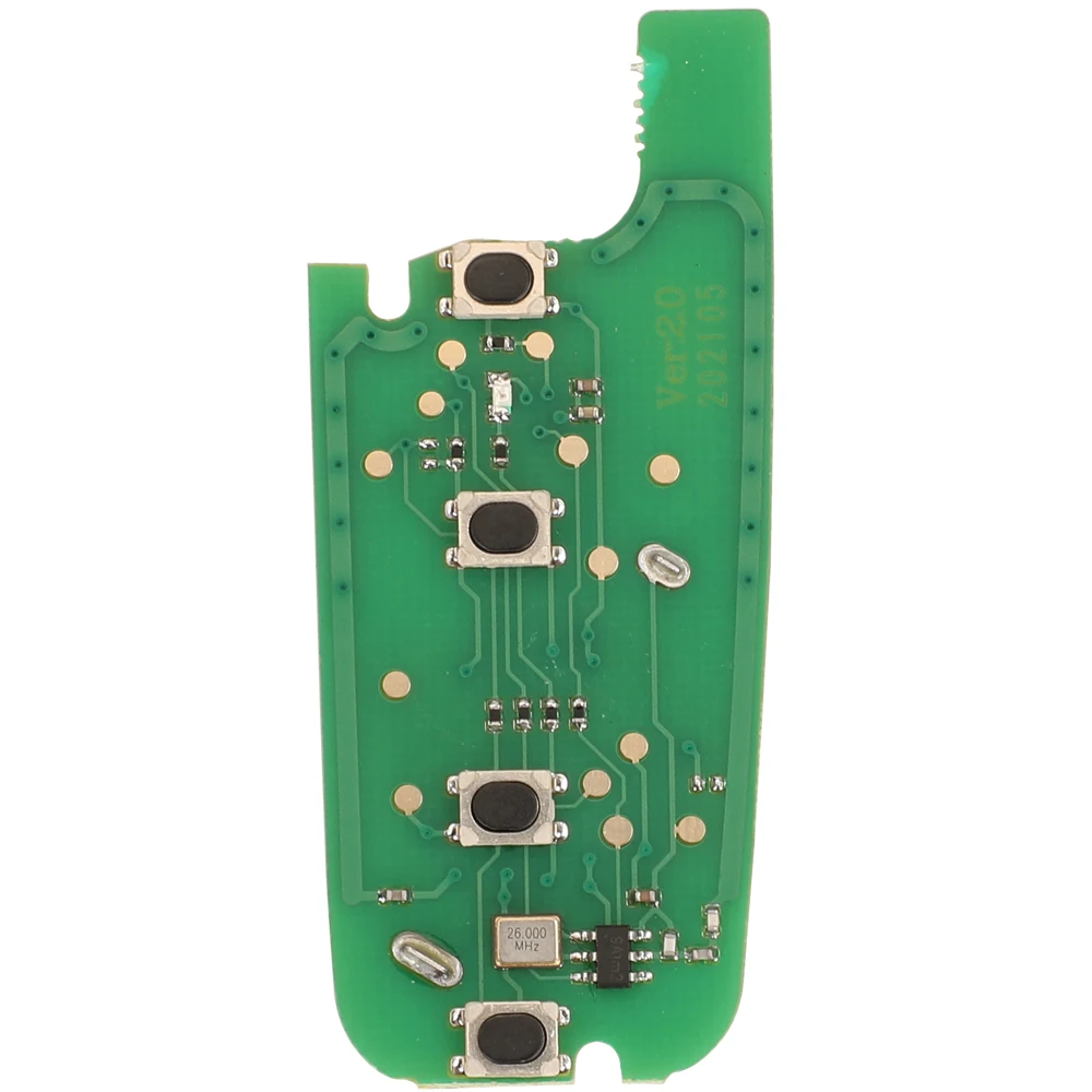 Jingyuqin Fernbedienung Auto Schlüssel 315/433 MHZ ID63 Für Ford Crown Focus Taurus Lincoln Navigator Mercury Tracer 1998-2011 4 Taste – Detail 7