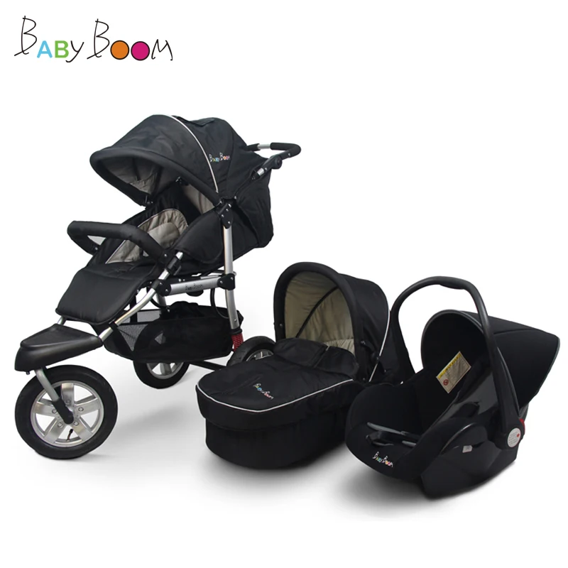 BabyBoom, детская коляска, детская коляска, внедорожный светильник с высоким пейзажем, может сидеть и лежать, коляска