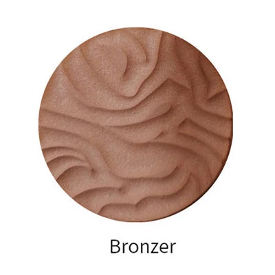 Новинка, масло, бронзатор, компактная пудра для макияжа, палитра контур хайлайтер, блестящая коричневая пудра для лица, макияж, бронзатор, палитра - Color: deep bronze