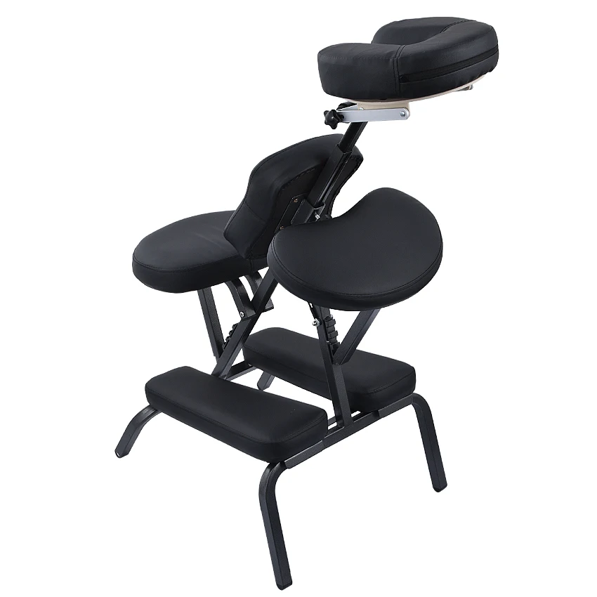 New KY-BJ001 Portable Multiple Colors Massage Chair High-quality Scraping Chair Beauty Bed Adjustable Folding 46*56*120cm