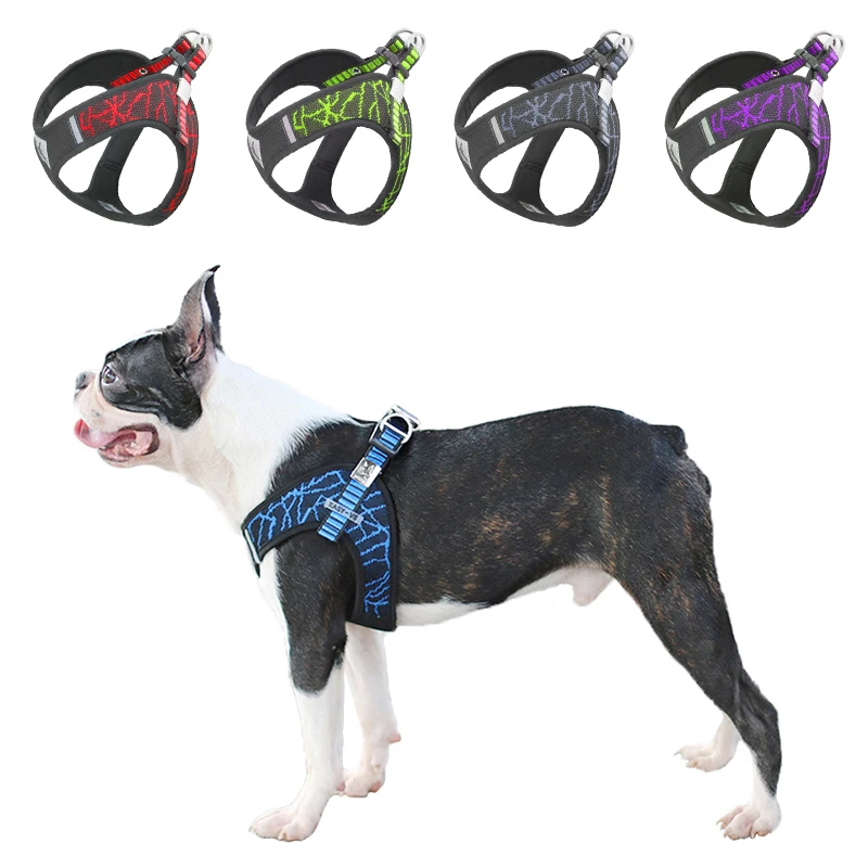 Dog Pet Harness Collar For Large Medium Small Dog Accessories Pet Dog