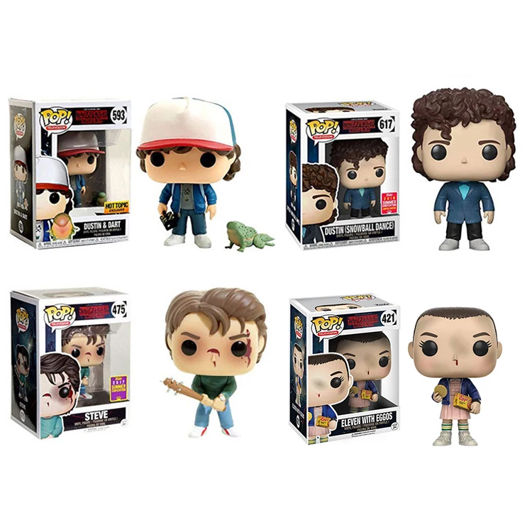 Funko POP Stranger things Eleven duston Hopper Joyce Byers Виниловая фигурка куклы игрушки для подарков на день рождения