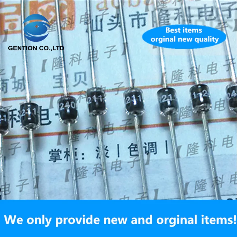 

10 шт., 100% Новый оригинальный диод FR105G, Новый линейный выпрямитель SOD81