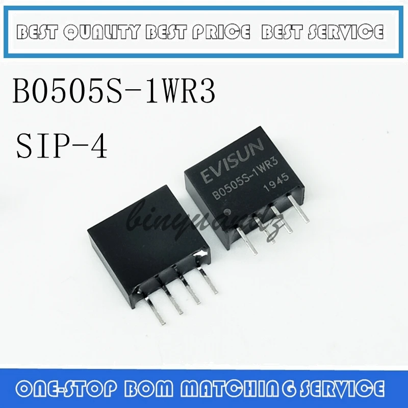 

B0505S-1WR3 SIP-4 DC-DC power supply module 5V to 5V 1W
