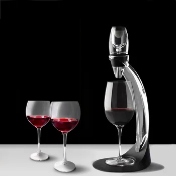 

Magic wine decanter Wine Decanter Set Mini Essential Red Wine Quick Aerator&Tower with Filter Stand Holder Dining Bar