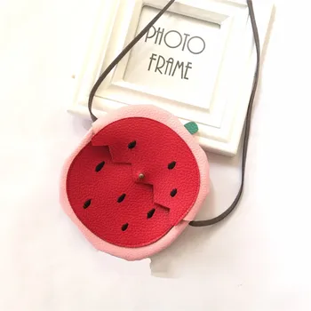 

Hot Pineapple Watermelon Fruit Shape Children Coin Pouch Small Wallet Cute Credit Card Holder Key Money Bags Children Coin Bag