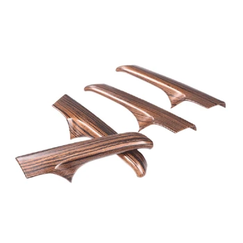 

for Toyota Prado 2010-2018 Pine Grain Inner Handle Cover Molding Trim 4Pcs