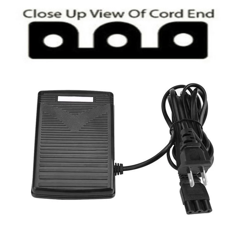 

Sewing Machine Speed Control Foot Control Pedal W Cord For Singer 4411 4423 Heavy Duty Decor singer pedal European plug USAplug