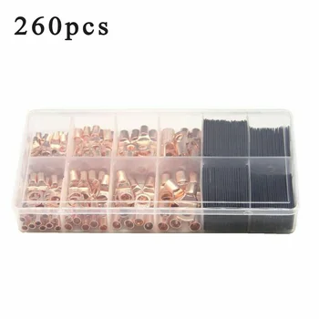 

Crimp Lug Terminal Kit Wire Connector Heat Shrink Accessories Supplies