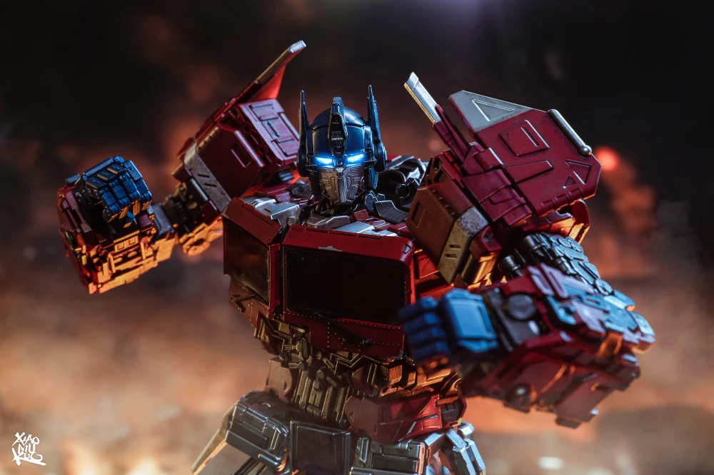 Figura de Ação Edição de Luxo Toem Estoque Totoyworld Optimus 3rd Party Robô Transformação Brinquedo Filme Modelo Pvc Tw-f09 op 36 Transformador/transformador Robô