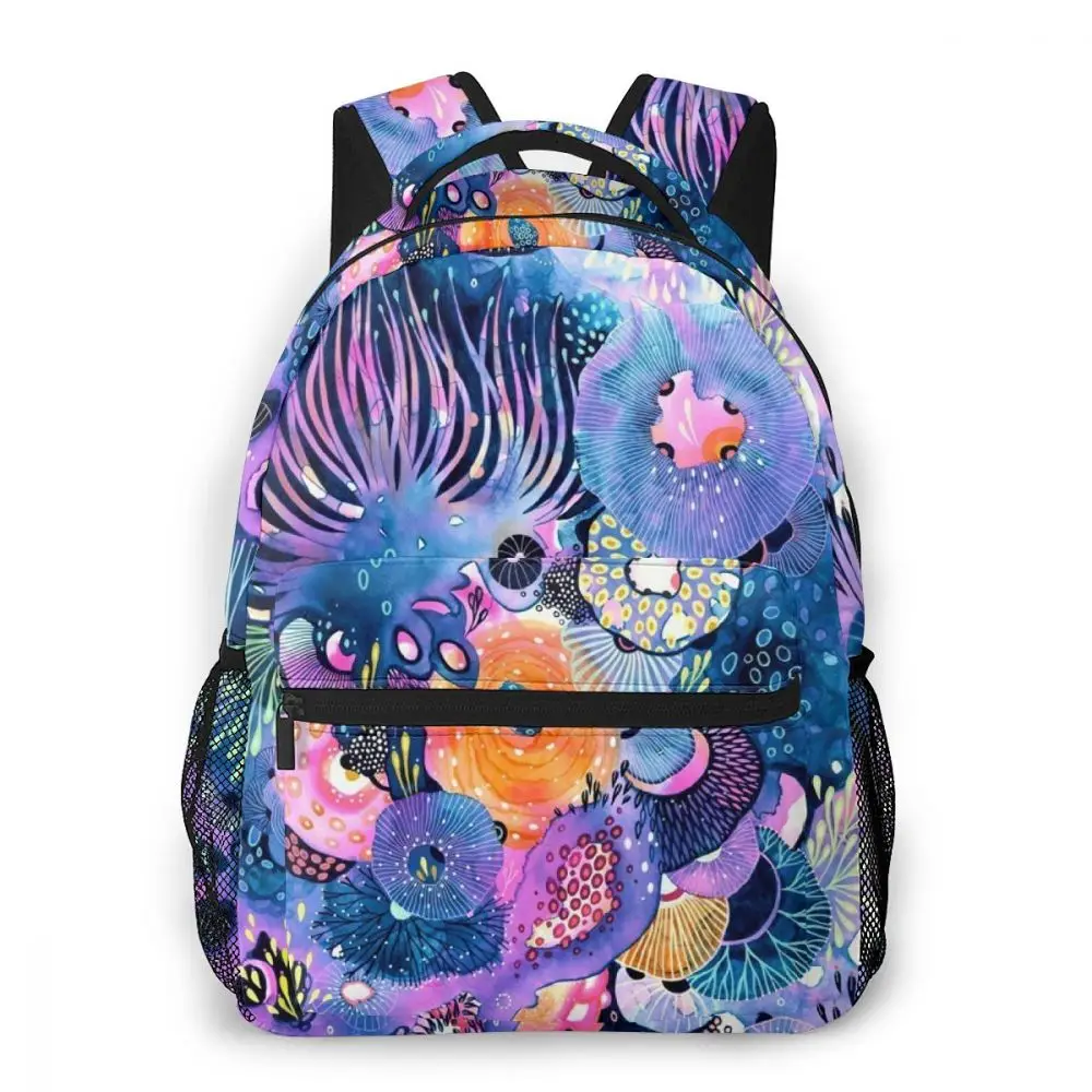 customized WHEREISART модный рюкзак для девочек, фиолетовый рюкзак с цветочным принтом, школьный рюкзак через плечо, Mochila Feminina - Цвет: customized
