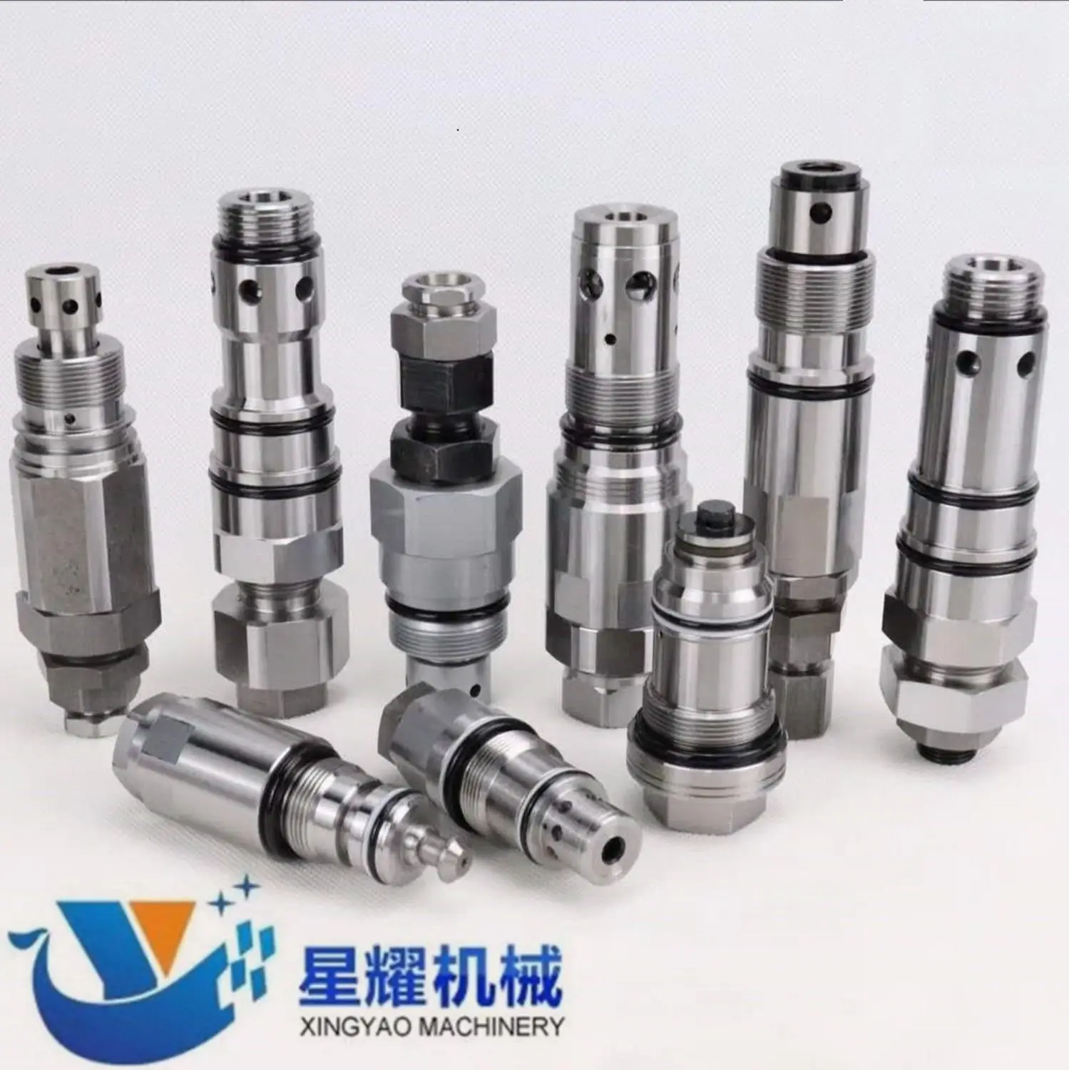 

Excavator reversing motor overflow valve Applicable to: Sany Kobelco Doosan Volvoo Hyunda Hitachi Carter Rotary main gun