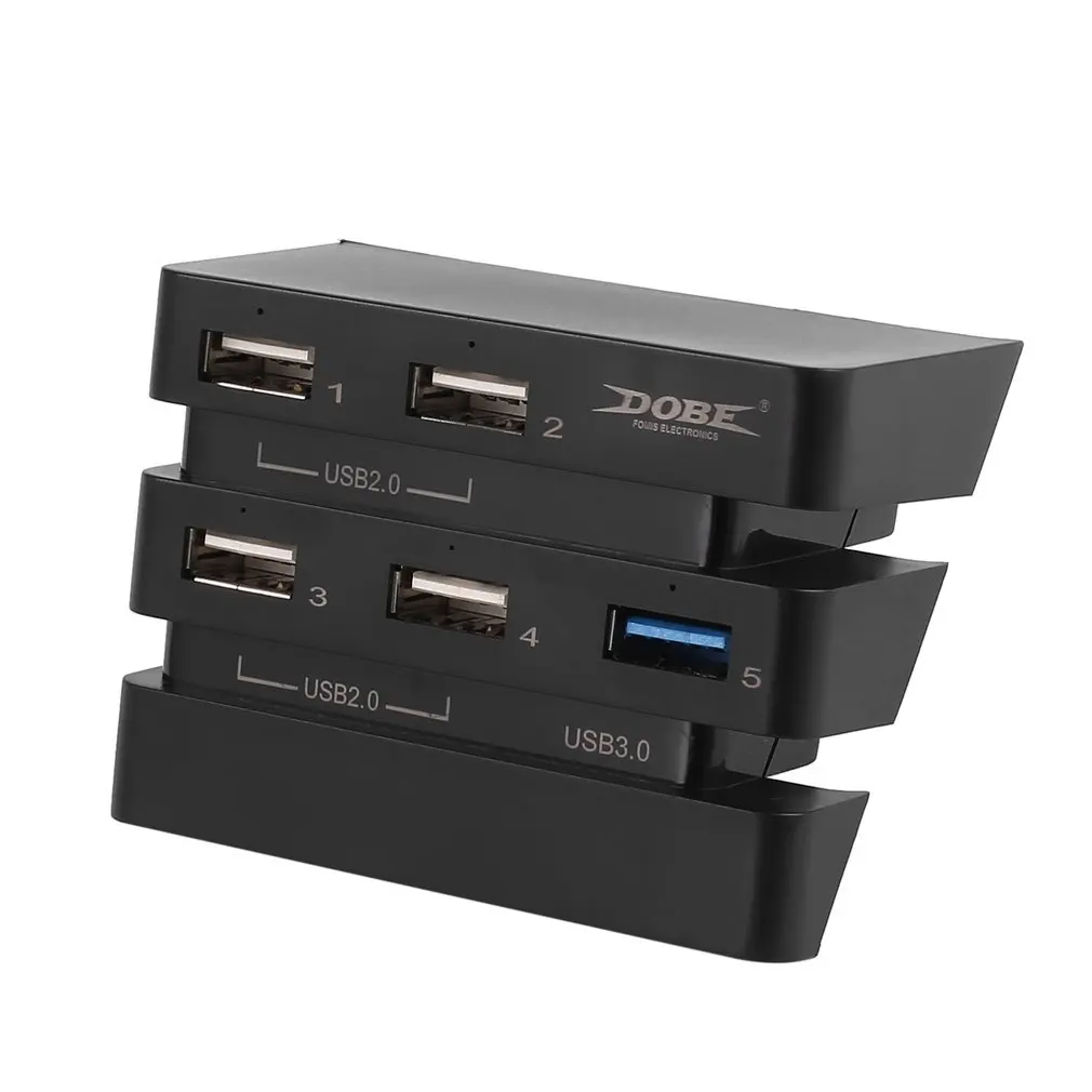Professional 2 To 5 Hub High Speed USB 3.0 2.0 Hub Extender Adapter Console Accessories For PlayStation4 PS4 Pro Gaming Console