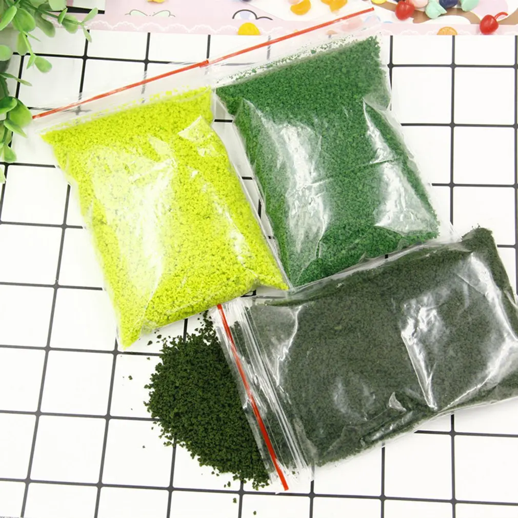 20 г нетоксичный DIY песок Настольный Материал модели здания Губка дерево порошок модель моделирование дерево на сцене материал