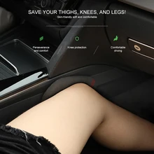 TIOODRE Автомобильное Сиденье Поддержка ног Подушка кожа ноги подушка удобный наколенник бедра Поддержка для BMW серии