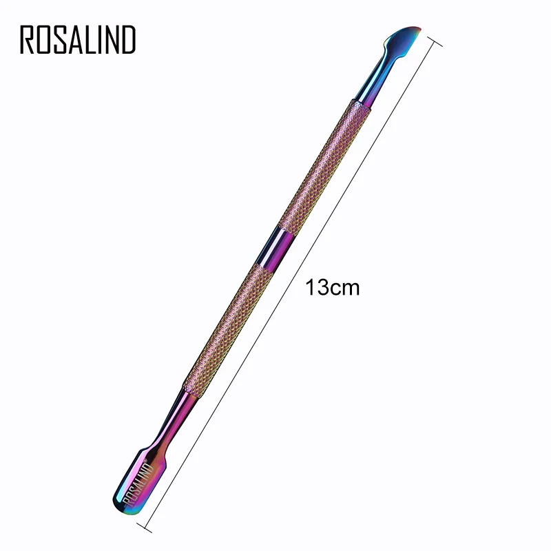 Rosalind Русалка цвет из нержавеющей стали Гель-лак средство для снятия маникюра инструменты Профессиональная жидкость для снятия лака инструмент для ногтей