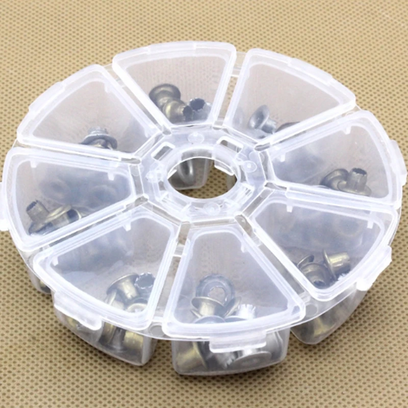 10 Boîtes De Rangement Rondes Avec Compartiments - Pour Perles, Bijoux, Médicaments, Organisation Bureau