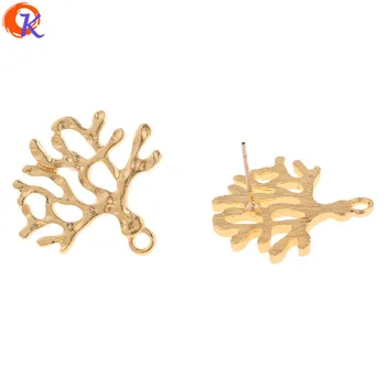 

Cordial Design 100Pcs 25*25MM Jewelry Accessories/Earrings Stud/Tree Shape/DIY Jewelry Making/Hand Made/Earring Findings