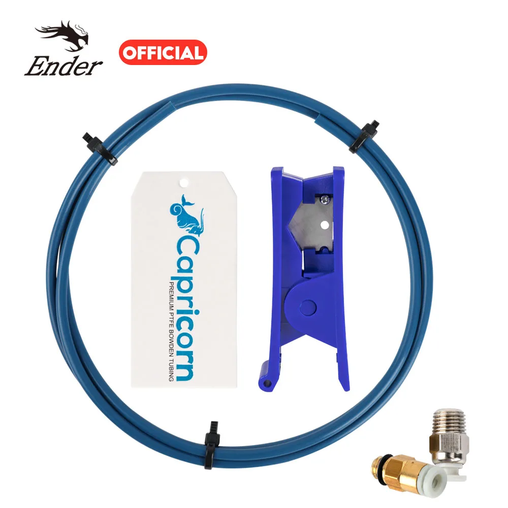 

1 м/2 м Capricorn Bowden ПТФЭ трубки серии XS, пневматический Фиттинг с нажимом для подключения нити 1,75 мм, детали для 3D-принтера