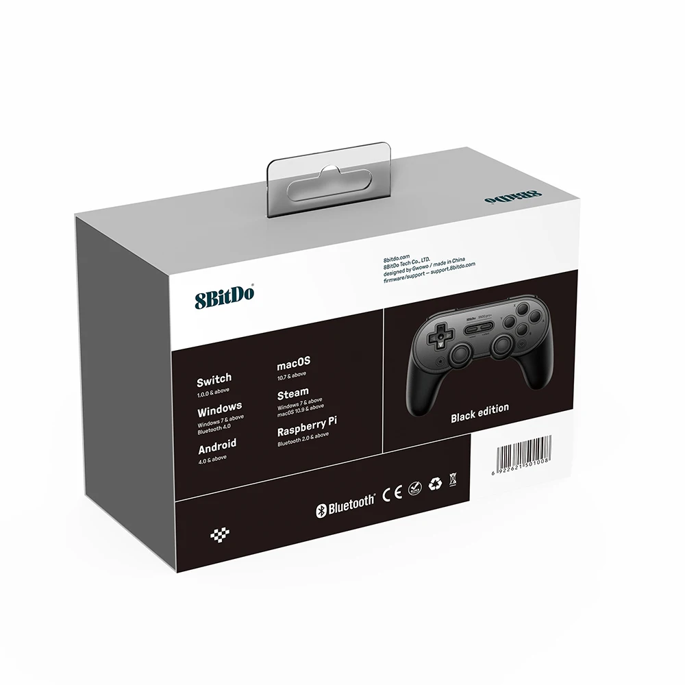 8Bitdo SN30 Pro+ Bluetooth Gamepad For Switch Black Edition / SN Edition / G Classic Edition(Optional) Cordless Controller