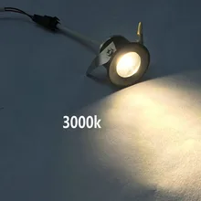 LED1w маленькие прожекторы мини-прожекторы винный шкаф лампы для шкафа свет лампы для контуража ювелирные изделия свет потолка 110V 220V
