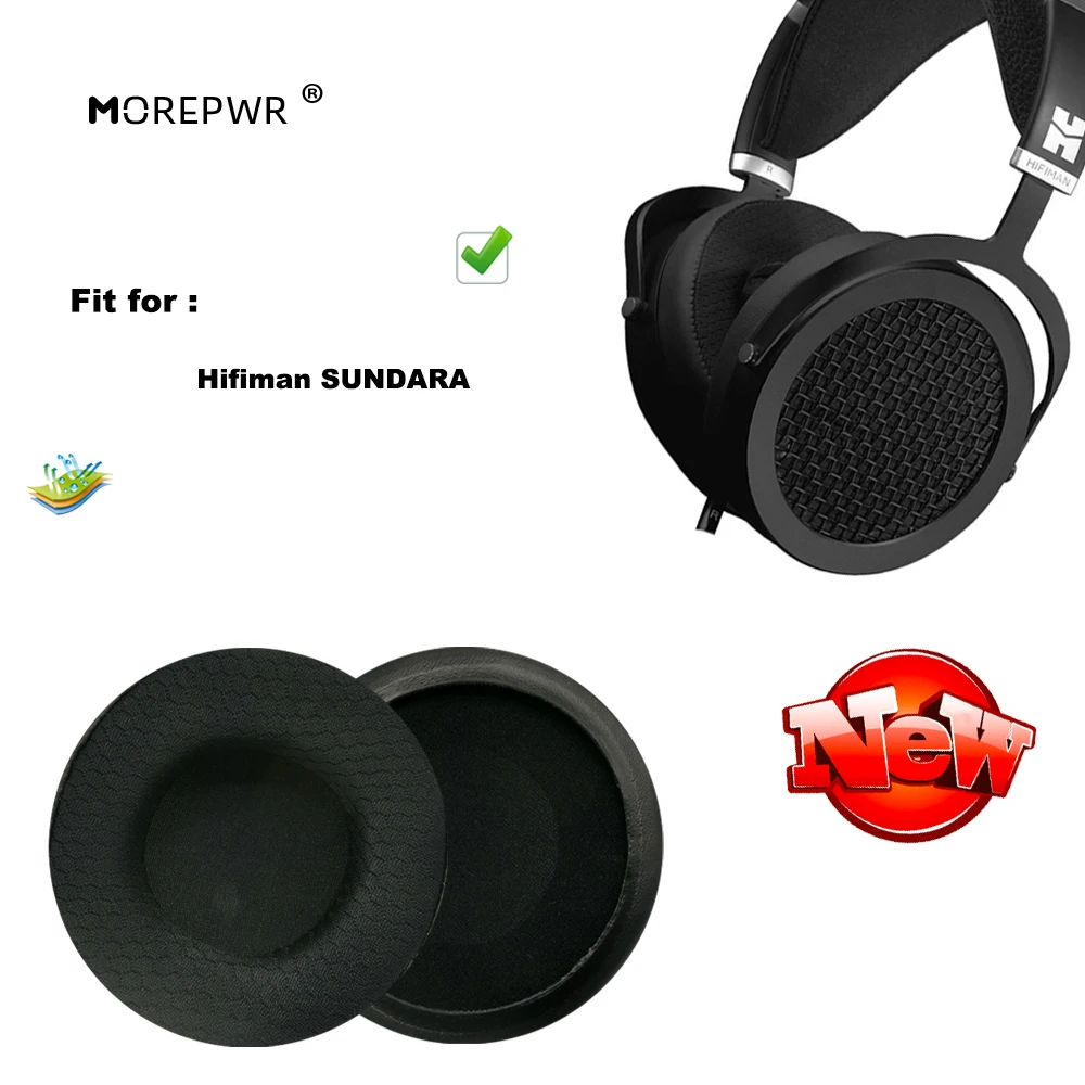 Morepwr новые обновленные Сменные амбушюры для наушников Hifiman SUNDARA кожаные подушки