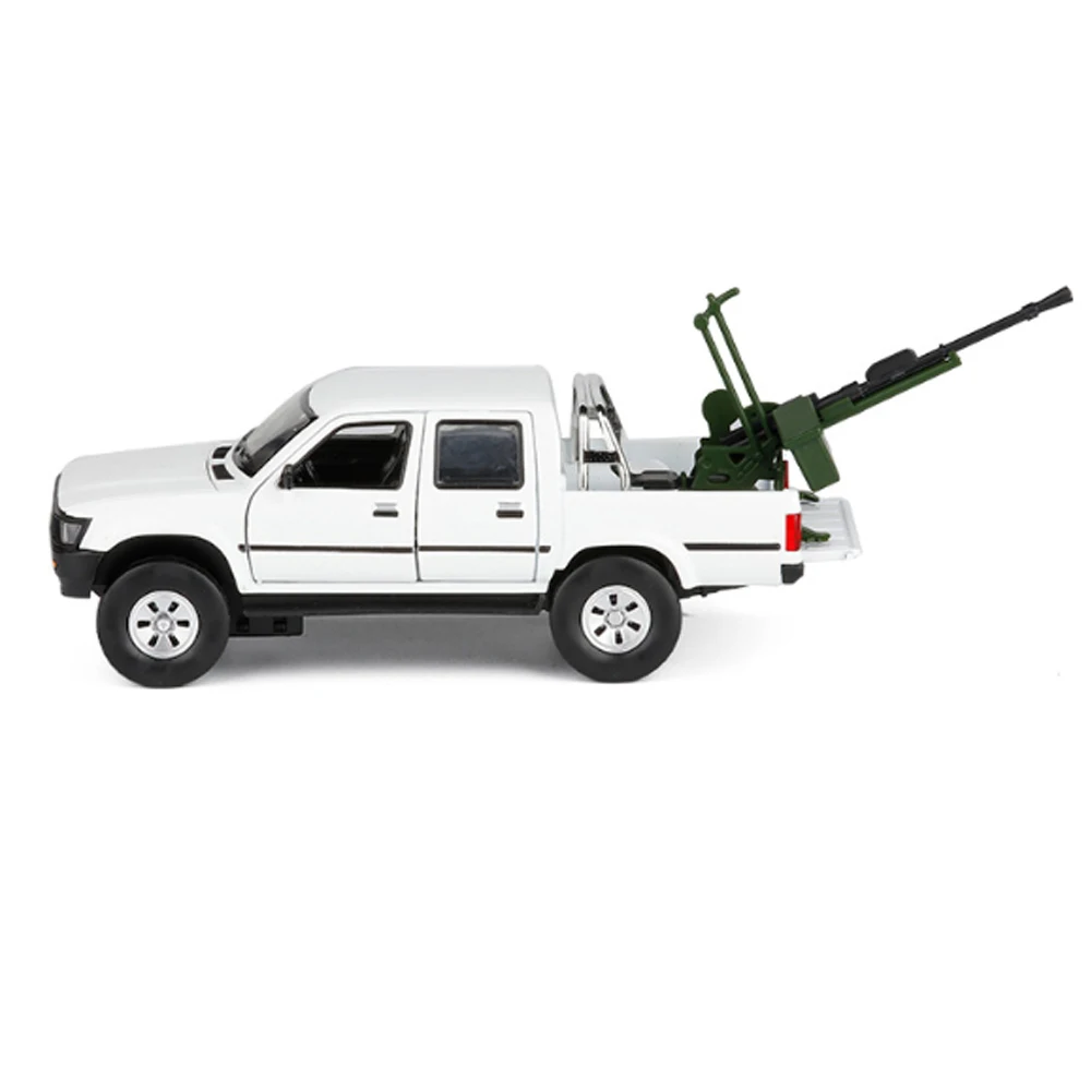 1:32 JK132 Toyota Hilux пикап Средний Восток Ares шестидверный раздвижной сплав модель