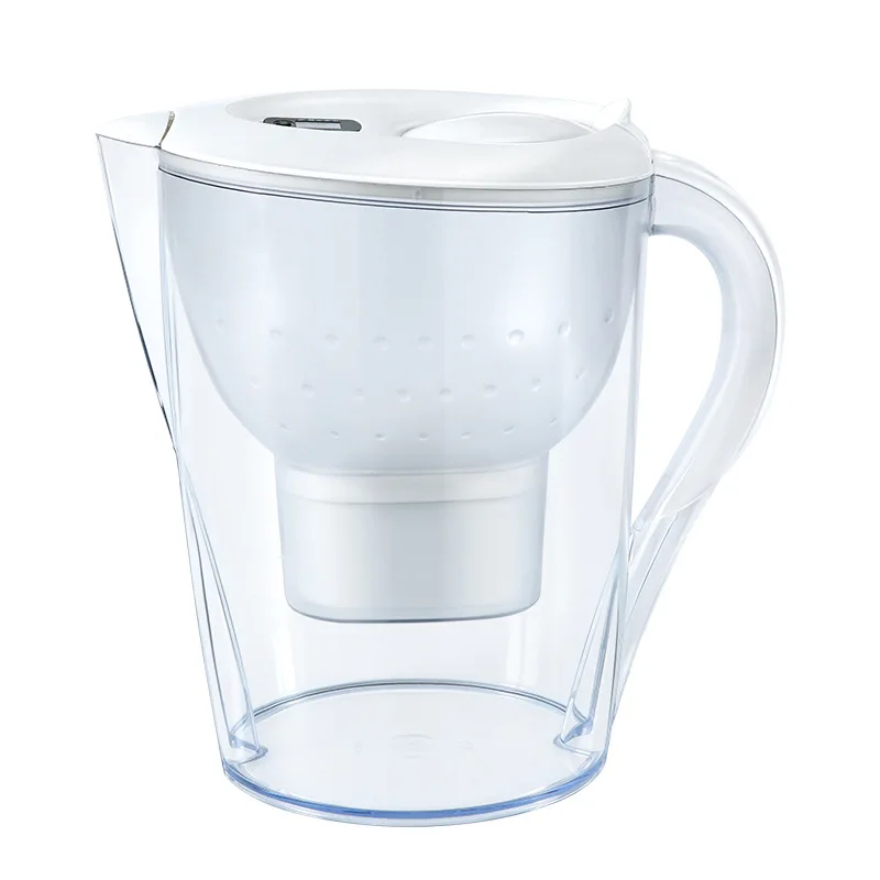 3.5L-white Фильтр чайник сетчатый чайник портативный домашний кухонный фильтр для воды фильтр с активированным углем очиститель воды Подарочный кувшин фильтры для воды - Цвет: 3.5L-white