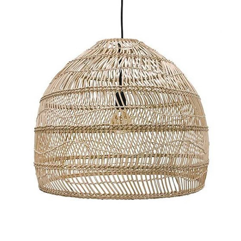 

New Chinese Style Rattan Lamp Pendant Light Vintage Hanging Lamp E27 Living Room Dining Room Home Decor Cafe Restaurant Hanglamp