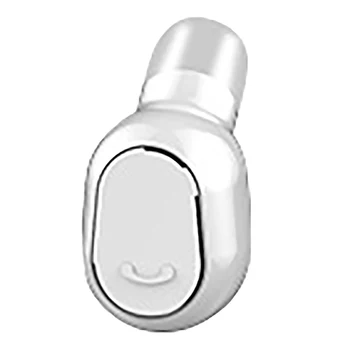 

Mini Bluetooth Earphone Wireless One Ear Waterproof Sports Stereo Earphone(White)