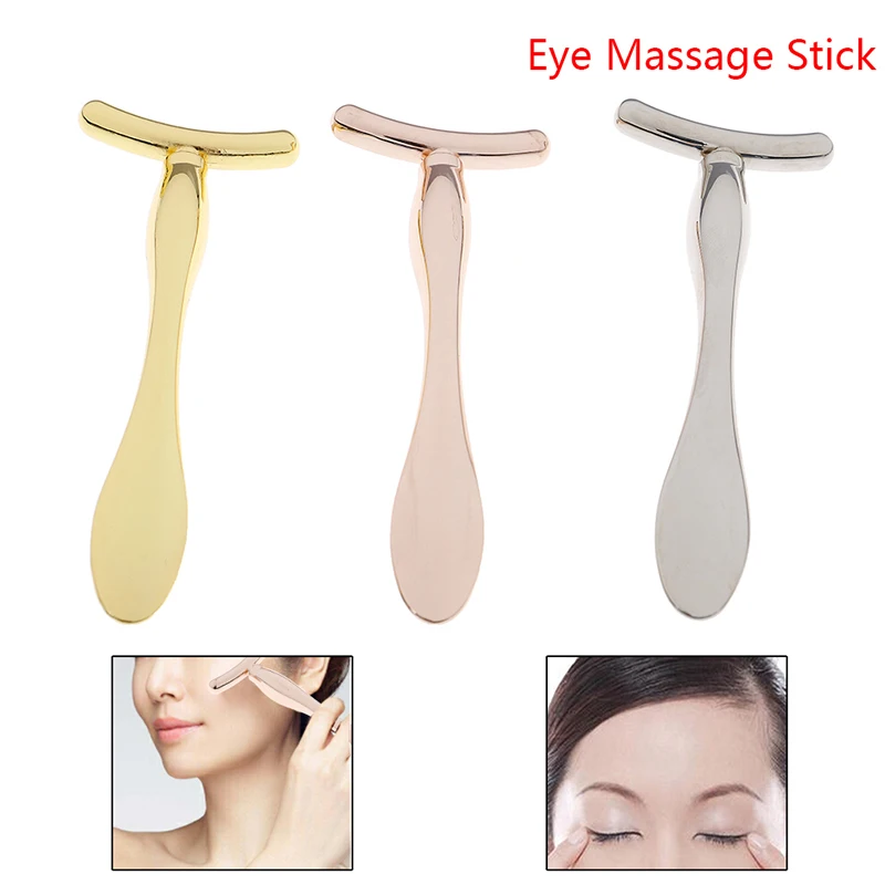 1PC Eye Massage Stick Eyes Fatigue Relief Massage Stick Import Facial Essence Absorb Massage Stick Cosmetic Eye Care Tools