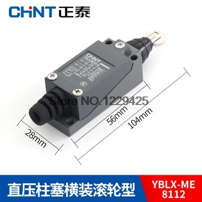CHINT YBLX-ME/8104 Rouleau limite Proximité Interrupteur 5 Amp contacts tête rotative 