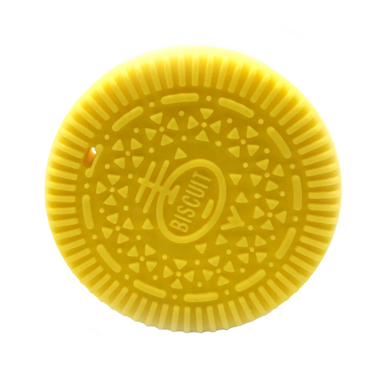 Новинка, пищевой силикон, можно сварить Oreo, круглый торт, для детей, сделай сам, молярный зуб, ожерелье, соска, цепь, анти-цепь, молярный стержень, игрушка - Color: 4