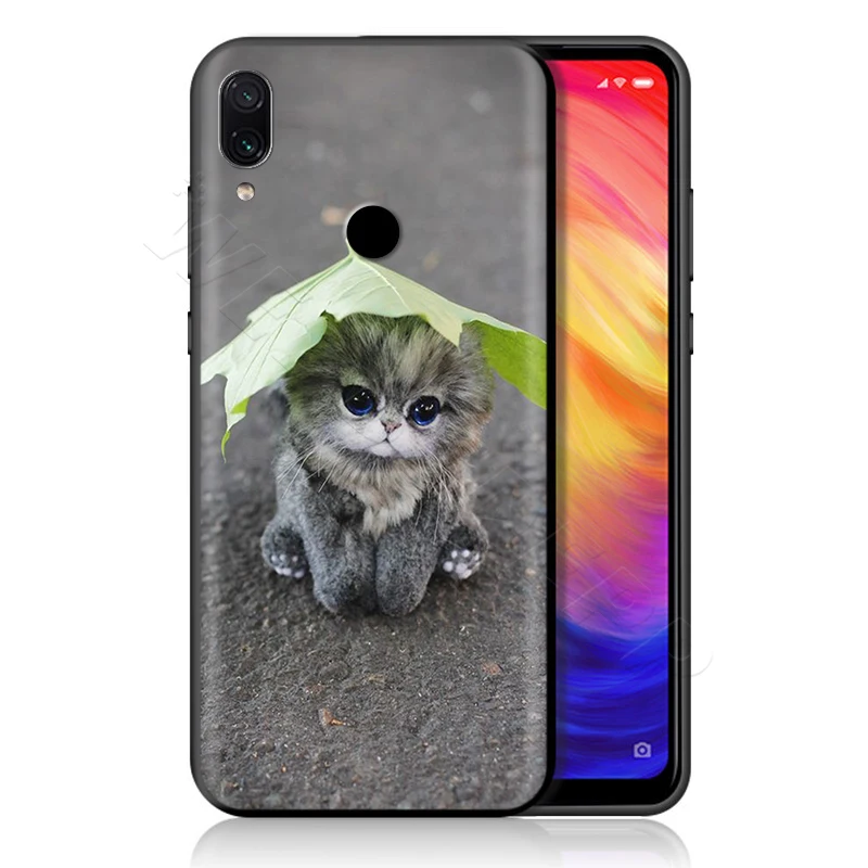 10 Чехол с забавным котенком котом для Xiaomi Redmi 4A 4X5 5A 6 6A 7 7A S2 Note Go K20 Pro Plus Prime 8T - Цвет: 10