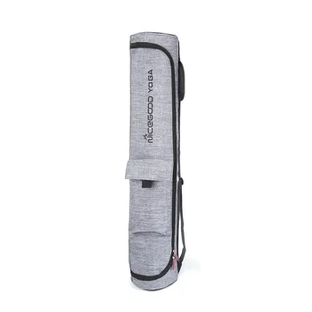 

Adjustable Strap Sports Fitness Protective Large Capacity Storage Solid Portable Single Shoulder Yoga Mat Bag With Side Pocket