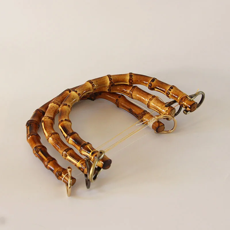 10 шт. Outsize 18X14 см U форма бамбуковый кошелек сумка ручка с Fastern чемоданные ручки украшение Сумочка запчасти Сварка Замена