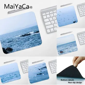 

MaiYaCa High Quality Blue Sea Seagull Laptop Computer Mousepad Smooth Writing Pad Desktops Mate gaming mouse pad