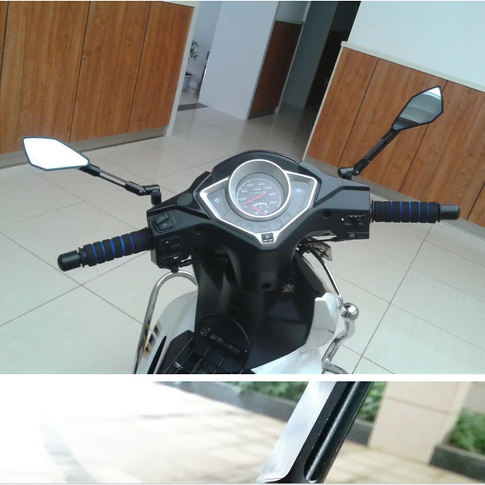Для Kawasaki Ninja ZX6R Z650 Z900 Z900RS Z800 Z1000 ER6N CNC алюминиевые универсальные мотоциклетные боковые зеркала заднего вида