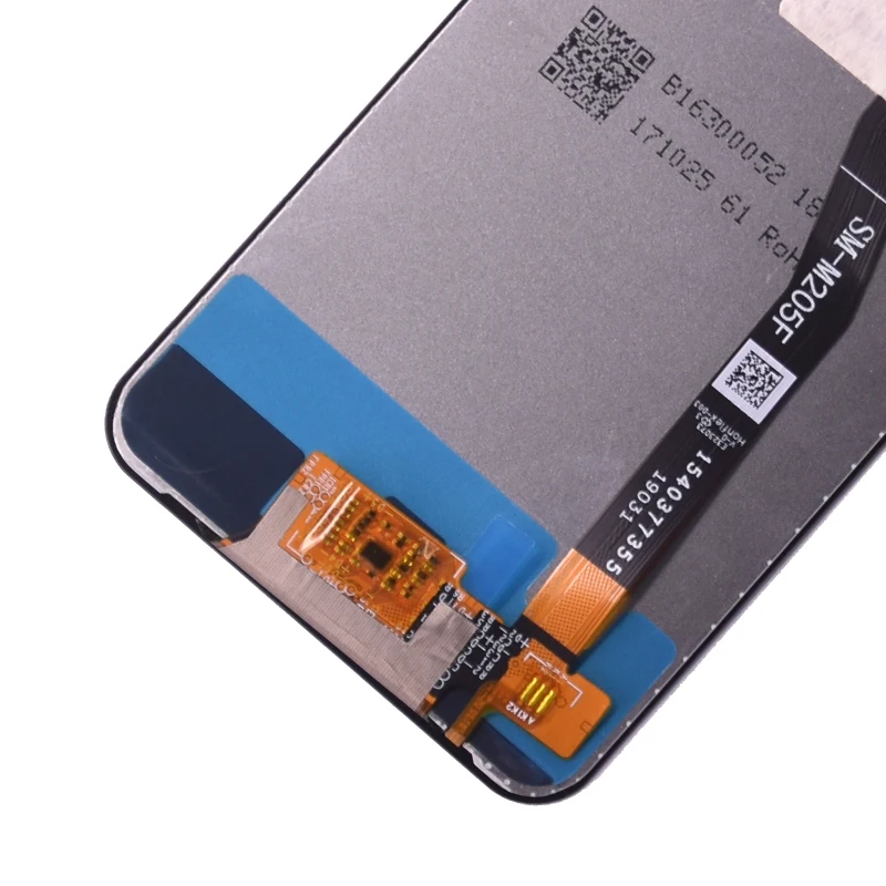 Для samsung Galaxy M20 M205 SM-M205F M205FN ЖК-дисплей кодирующий преобразователь сенсорного экрана в сборе Замена без рамки черный