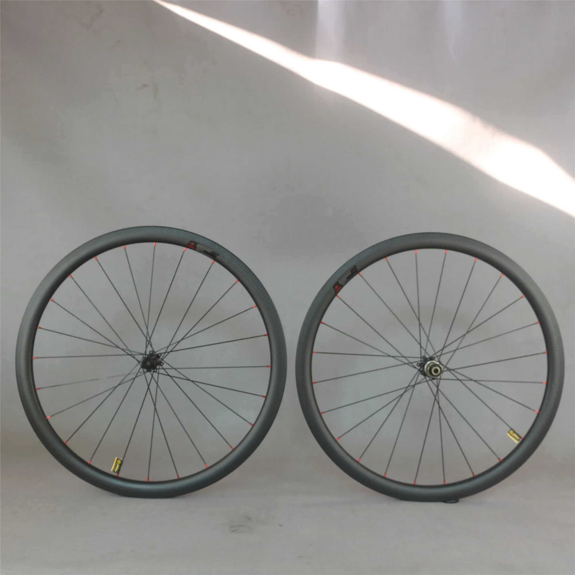 UCI диск дорожный колеса Набор 24-28H 25X50 мм карбоновый clincher 3k stwill обод с D411/D412 концентратор красный внешний ниппель DT-50c