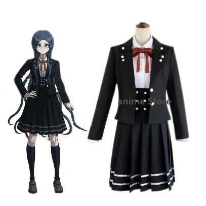 Аниме Danganronpa V3 униформа косплей костюм женский Хэллоуин Косплей Костюм