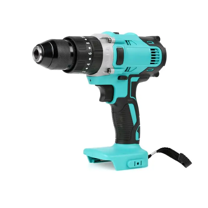 Cordless Electric Impact Wrench 18V 520N.m Electric Screwdriver Rechargable Drill Driver For Makita Battery with LED Light 18v cordless electric screwdriver speed brushless impact wrench rechargable drill driver led light for 18v makita battery