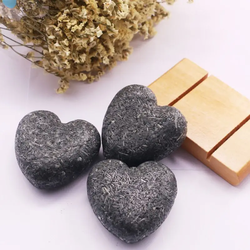 

60g Antidandruff Cold Processed Bamboo Charcoal Shampoo Bar 100% Pure Hair Shampoos Hair Care Tool Handmade Hair Shampoo Soap