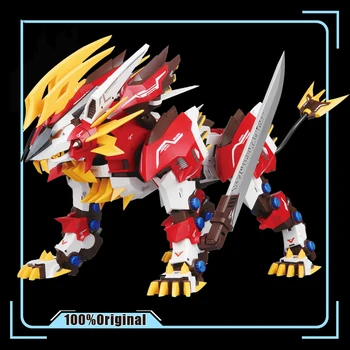 

IN-STOCK ZA Model 1/72 Mechanical Beast SF95-002 Mugen Liger HAYATE LIGER TUSKS LION Assemble Action Figure Robot Toys