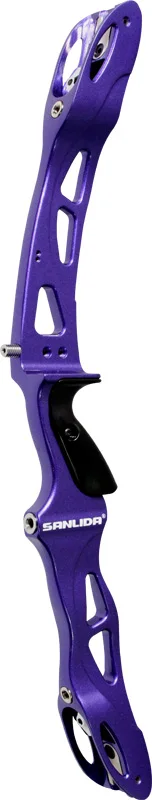 Purple Sanlida стрельба из лука X9 лук набор ILF целевой Рекурсивный лук весь лук 2" стояк графитовый пена конечностей BCY струна с acc - Цвет: Purple