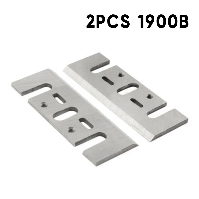 2pcs 82mm Wood Planer Blade Electric Planer Knife Replacement For