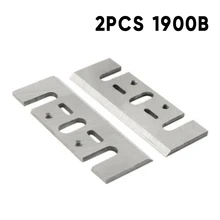 Lâmina de plaina de madeira elétrica, 2 peças 82mm, para substituição makita 1900b kp0800 mitsubishi f20 dewalt d26676 dw630