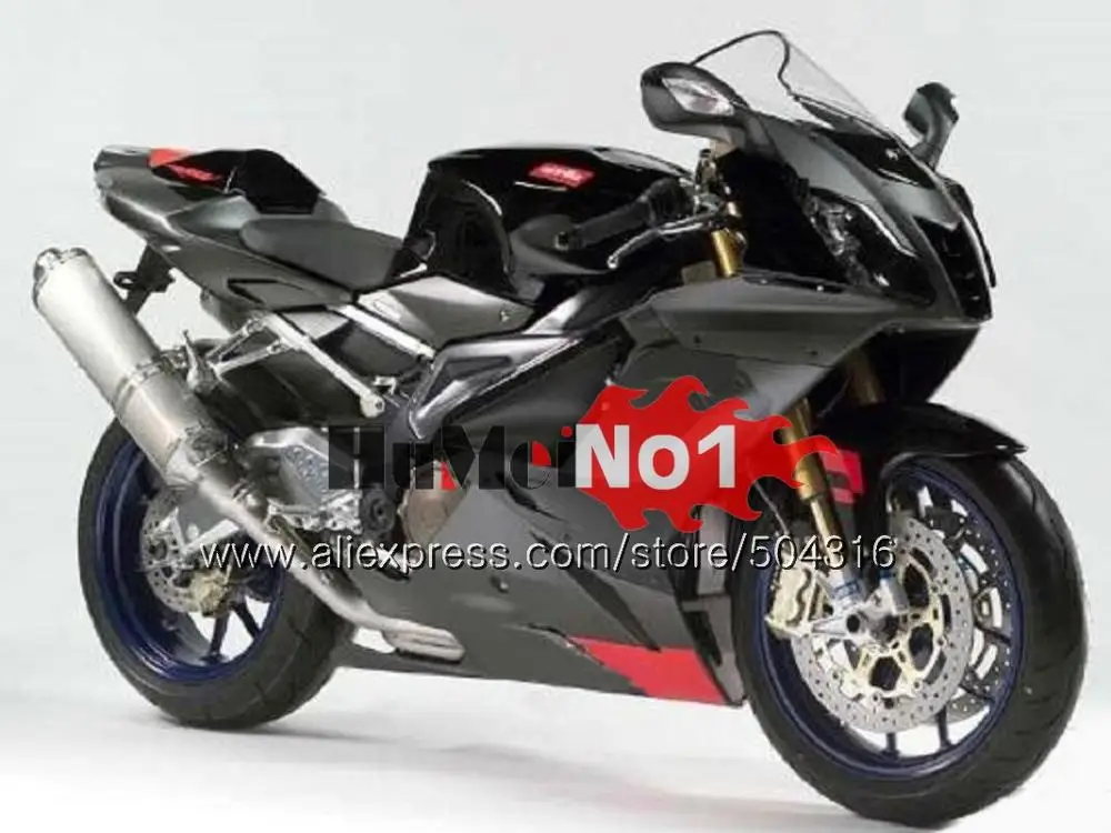 Средства ухода за кожей для Aprilia RSV1000R Mille RV60 RSV1000RR РСВ 1000 8MC. 0 RSV1000 R RR 2003 2004 2005 2006 03 04 05 06 обтекатель красный серебристый - Цвет: No. 15 Gloss black