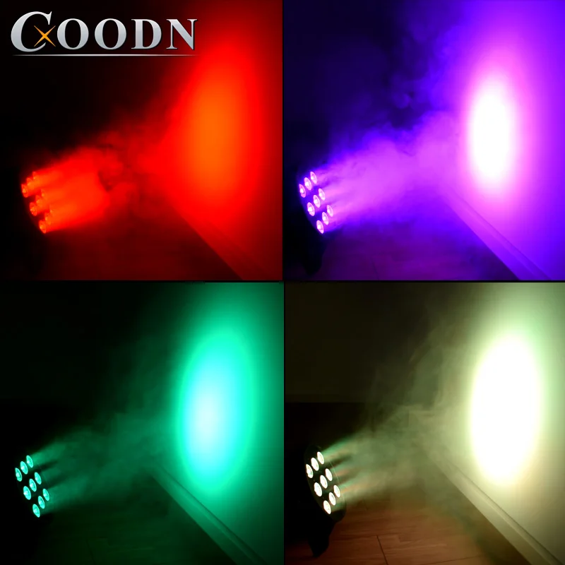 Светодиодный par-прожектор rgbw 9x12 Вт моющийся dmx моющийся светильник led плоский par led dj оборудование диско dj светильник s