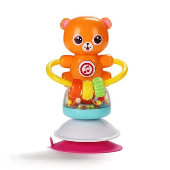 

DIGO Baby Dining Table Dining Toy Rotating Dining Chair Baby with Sucker Children Rattle